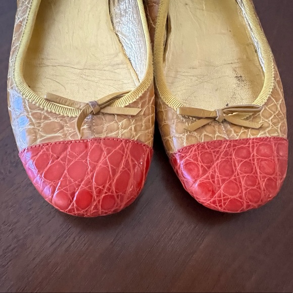 Prada Crocodile Flats - Picture 4 of 5